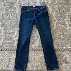 J. Crew Dark Blue Skinny Jeans